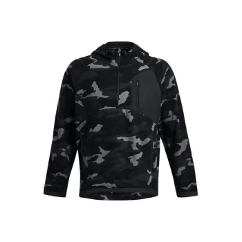Under Armour Microfleece Printed Hoodie Sweatshirt Men's Black