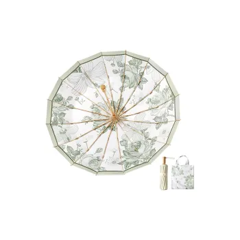 Ten Thousand Months 16 Rib Colorful Rubber Umbrella