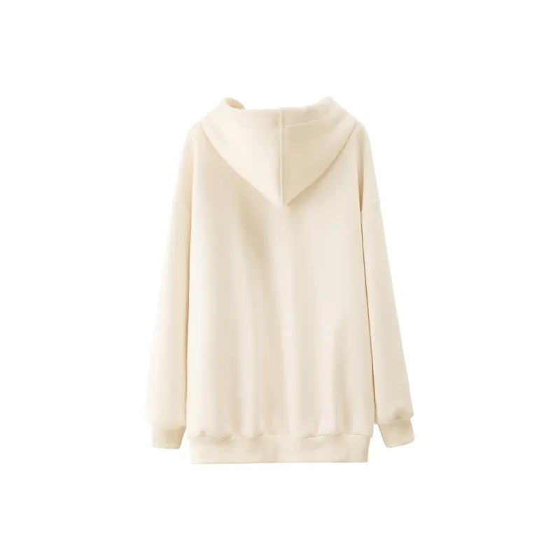 FOREVER 21 Sweatshirts Unisex Beige-0