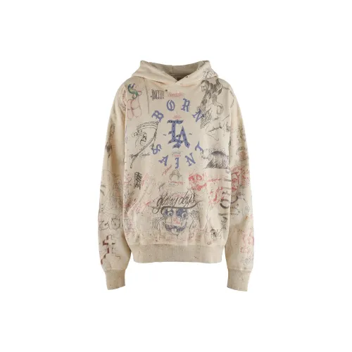 SAINT Mxxxxxx X Born & Raised Hooded Sweatshirt Hoodie