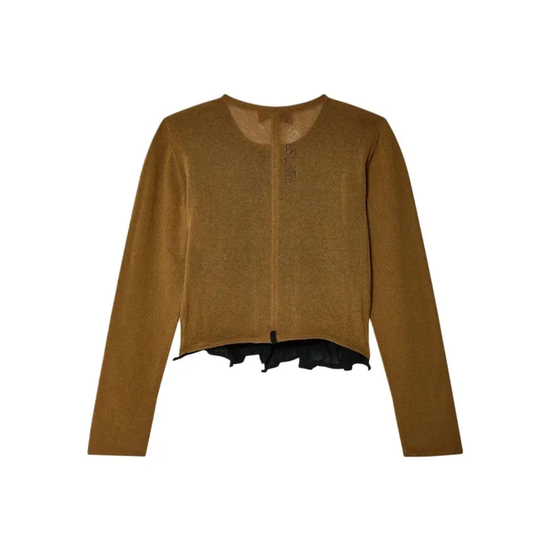 ECKHAUS LATTA Veil detail Cardigan-1