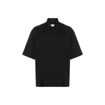 Sacai Polo Shirts Men Black