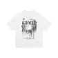 Heather Gray-Black Text Pattern