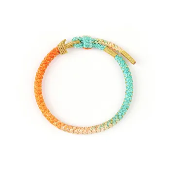 Moon Jewelry Ice Silk Cotton Cord Bracelets Unisex