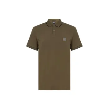 HUGO BOSS I Am The Lord Polo Shirts Men Army Green