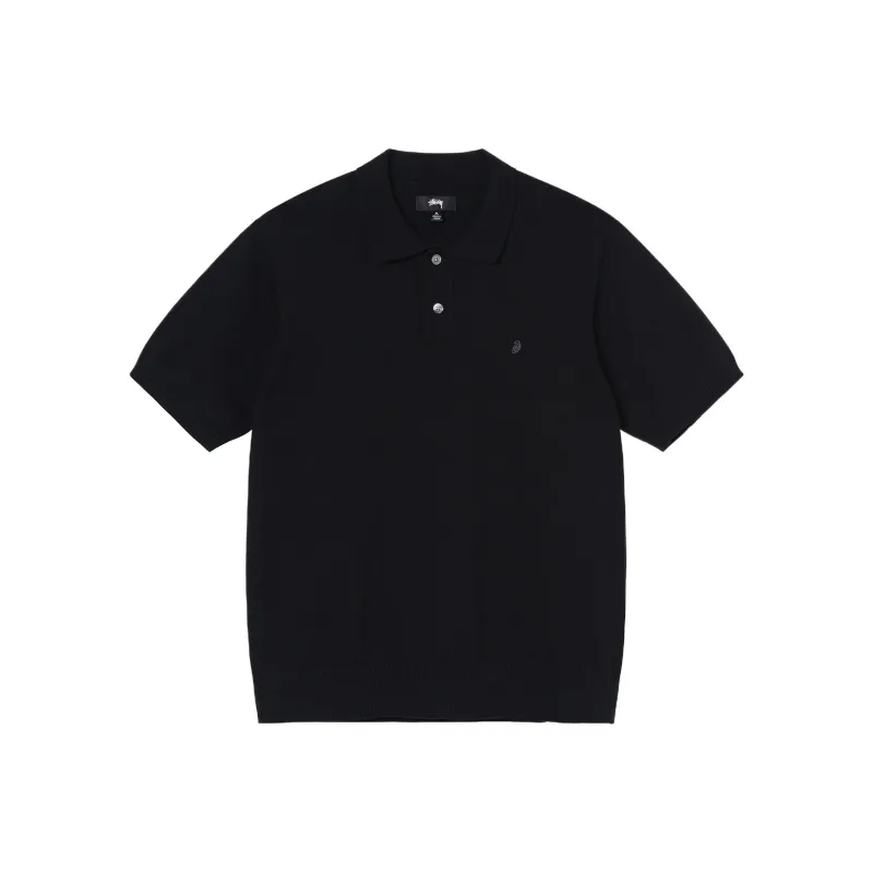 Stussy Classic Short Sleeve Polo Sweater-0