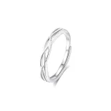 Heartfelt Intertwined Men's Ring
