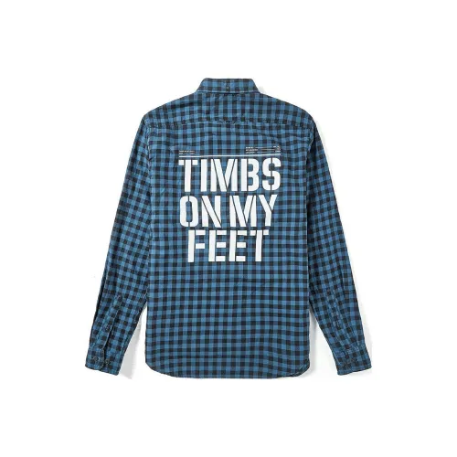 Timberland Shirts Men Blue