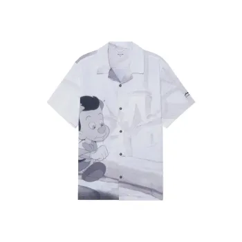 LiNing x Disney Shirt Men's White Sand Gray