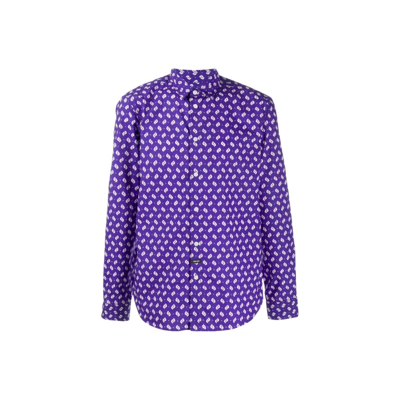 KENZO Shirts Men Purple-0