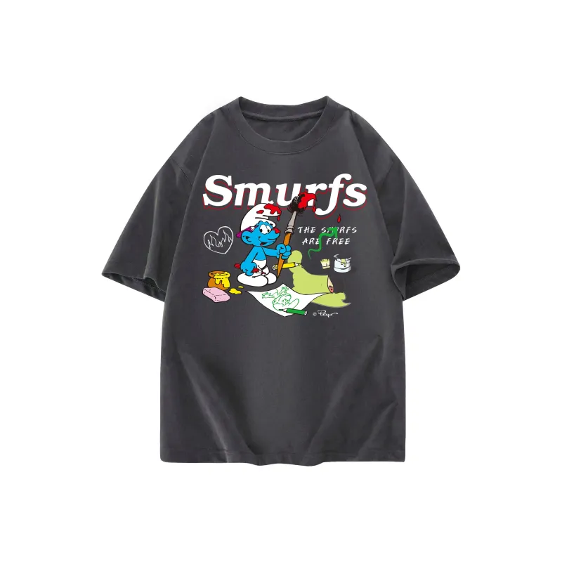 The Smurfs T Shirts Unisex-12