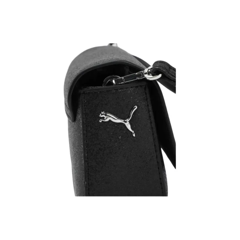 PUMA Hello Kitty Collaboration Artificial Leather Shoulder Bag Mini Women's Black-4