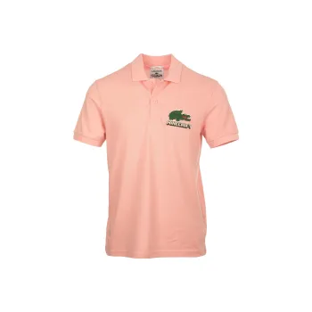 LACOSTE Polo Shirts Men Pink