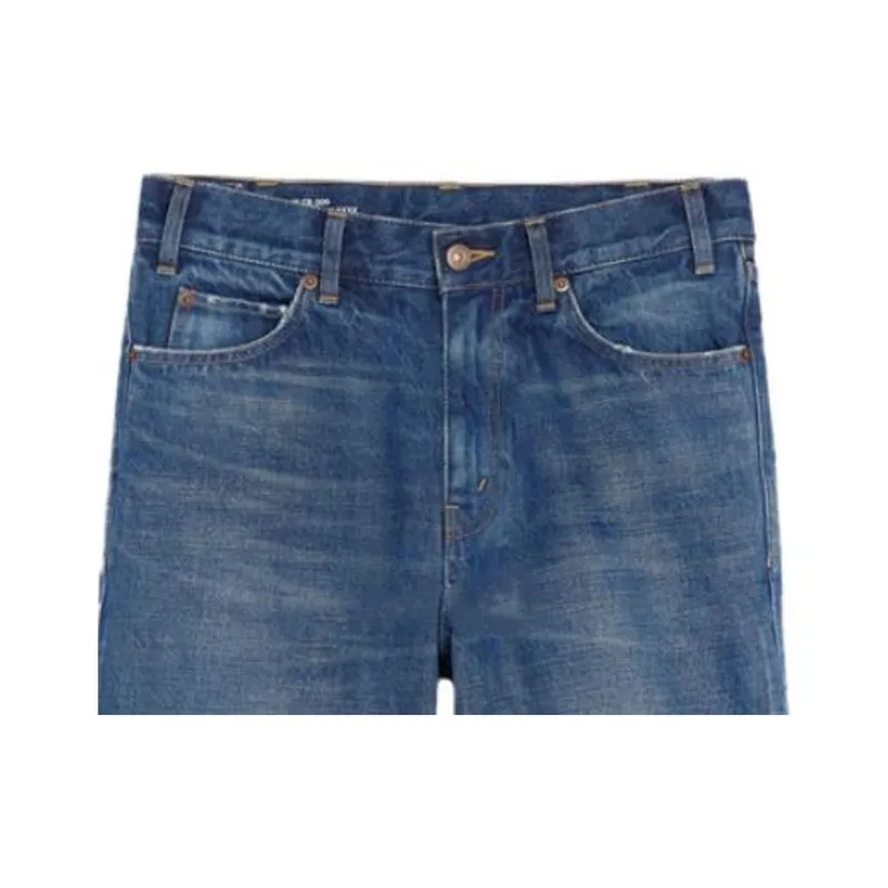 CELINE Denim Shorts Women's Blue-2
