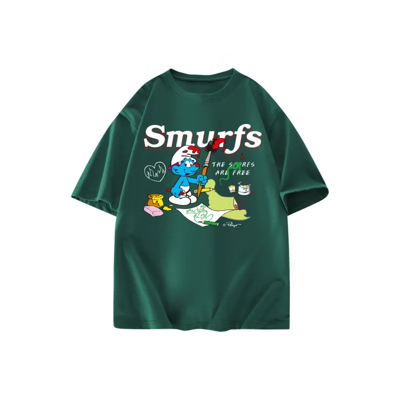 The Smurfs T Shirts Unisex-10