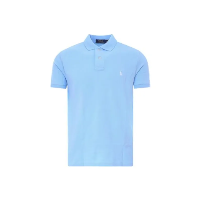 Polo Ralph Lauren Logo Embroidered Short Sleeved Polo Shirt-0
