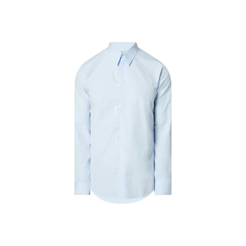 Givenchy Shirt Men's Light Blue-0