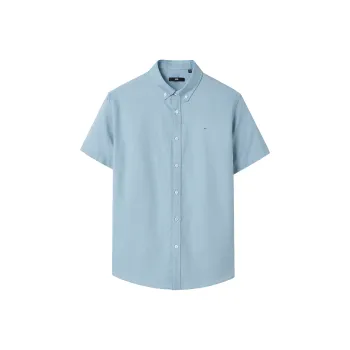 HLA Shirts Men Lake Blue 03