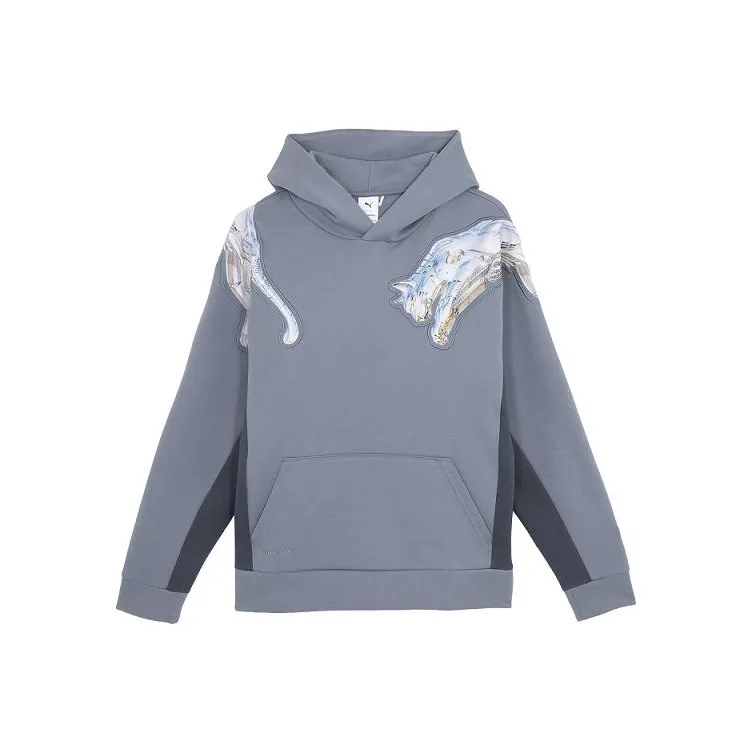 PUMA x HajimeSorayama PUMA X Empty Mountain Base Co branded Model Sweatshirt Unisex Gray-0