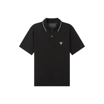 PRADA Polo Shirts Men Black