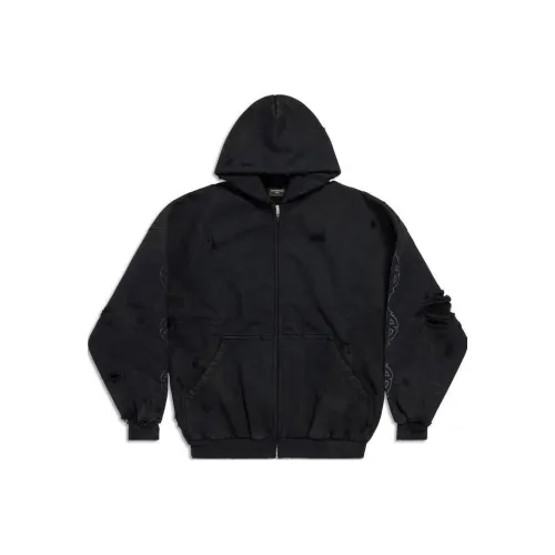 Balenciaga Paris Moon Cotton Hoodie