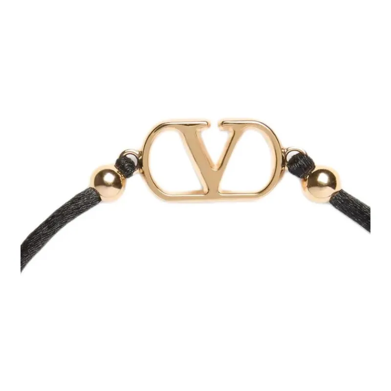 Valentino Cotton Bracelets Unisex Black-1