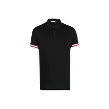 Moncler SS22 Polo Shirts Men Black