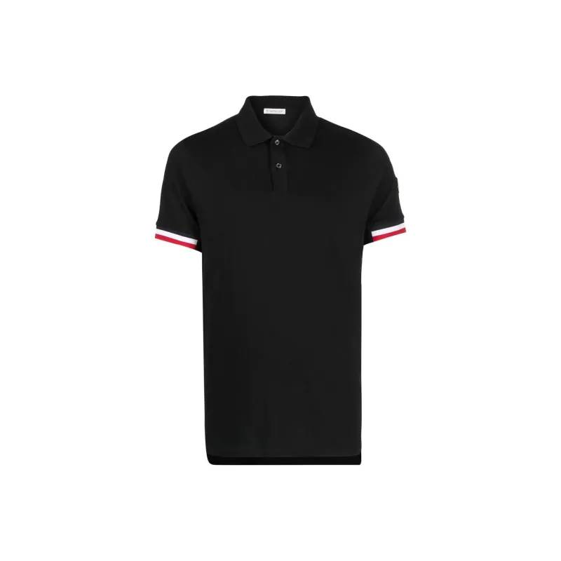 Moncler SS22 Polo Shirts Men Black-0