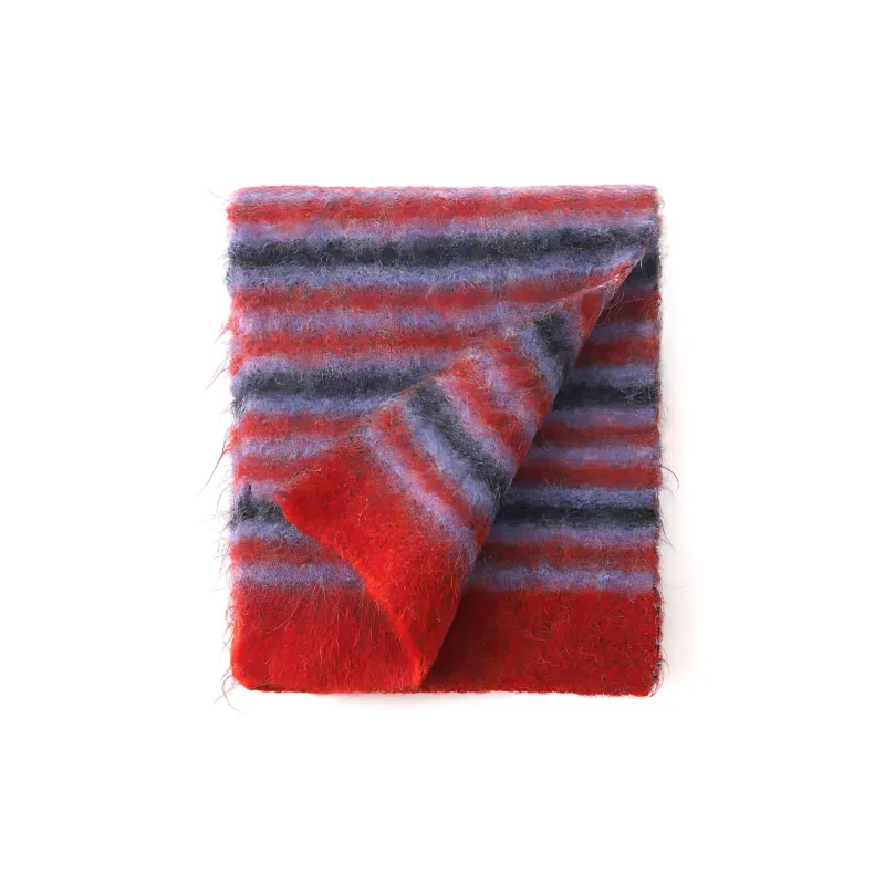 FREE RABBITⅡ Wool Knit Scarves Unisex-1