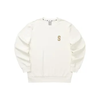 Skechers Funny Monster Sweatshirts Unisex Marshmallow White