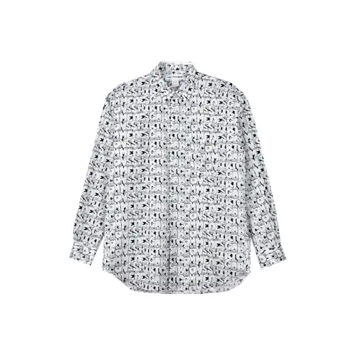 CDG Shirt X Kaws Classic Letters Poplin Shirt