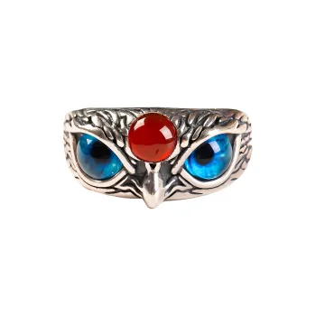 Execute The Blessing Southern Red Agate Rings Unisex
