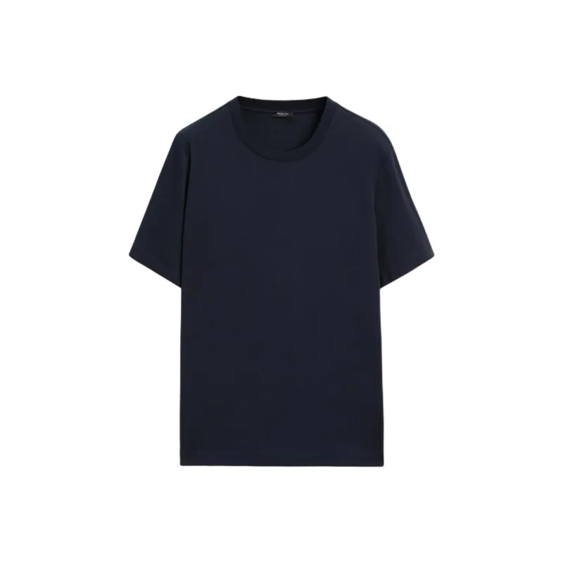 Massimo Dutti T Shirt Men's Marine Blue-1