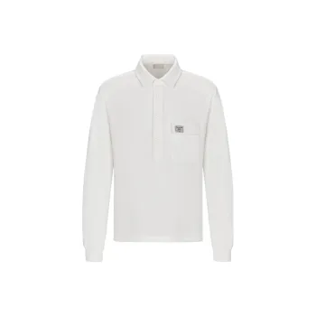 DIOR By Birkenstock Relaxed Fit Cd 1947 Longsleeved Polo Shirt