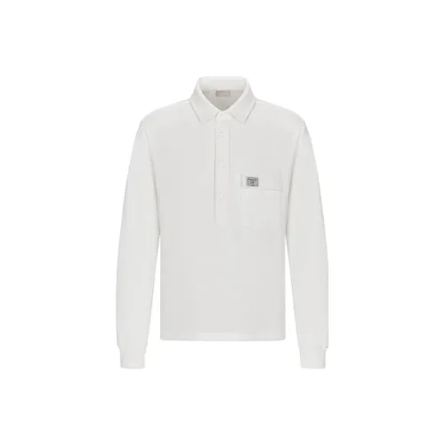 DIOR By Birkenstock Relaxed Fit Cd 1947 Longsleeved Polo Shirt