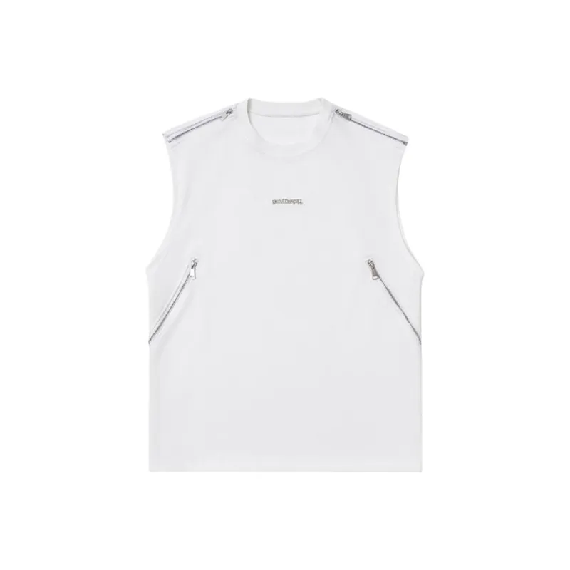 TESTUNG Fashion Versatile Sleeveless Sports Shirt Unisex-18