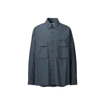 UNIQLO SS24 Shirt Men's Dark Blue