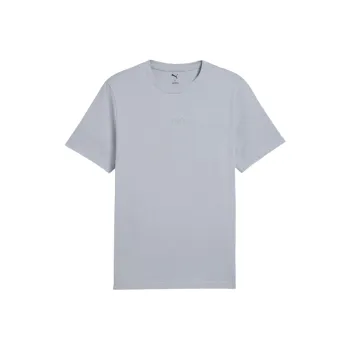 PUMA Basic Elevated SS25 T Shirt Men's Light Gray 63