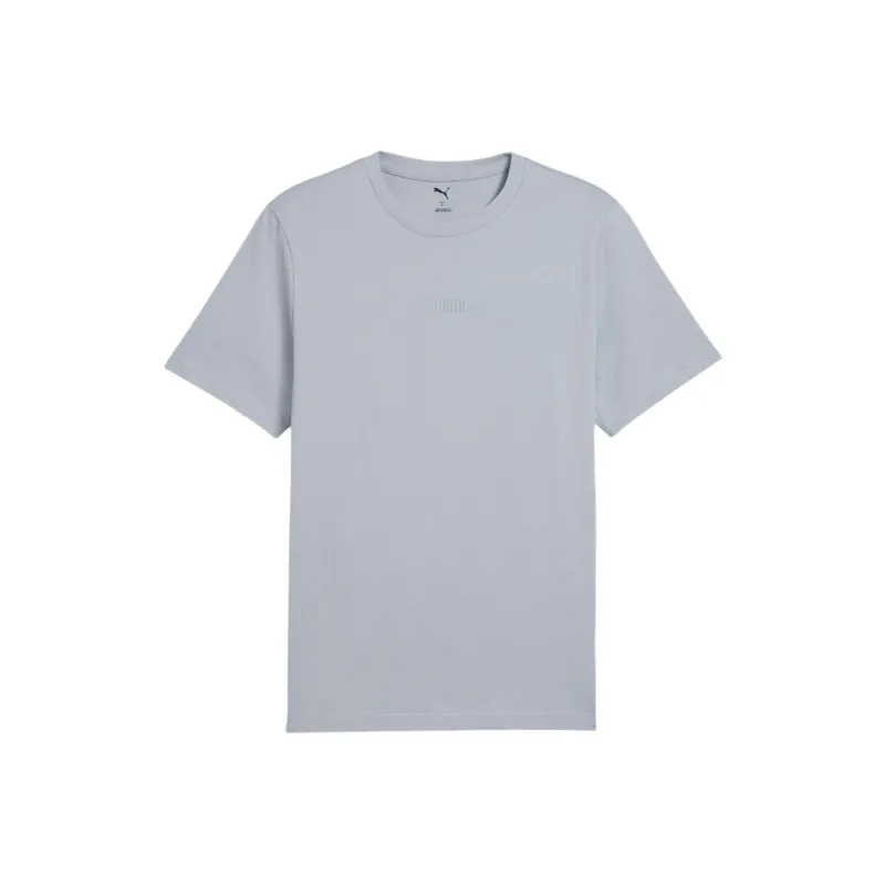 PUMA Basic Elevated SS25 T Shirt Men's Light Gray 63-0