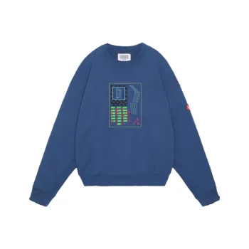 Cav Empt Sweatshirts Men Blue
