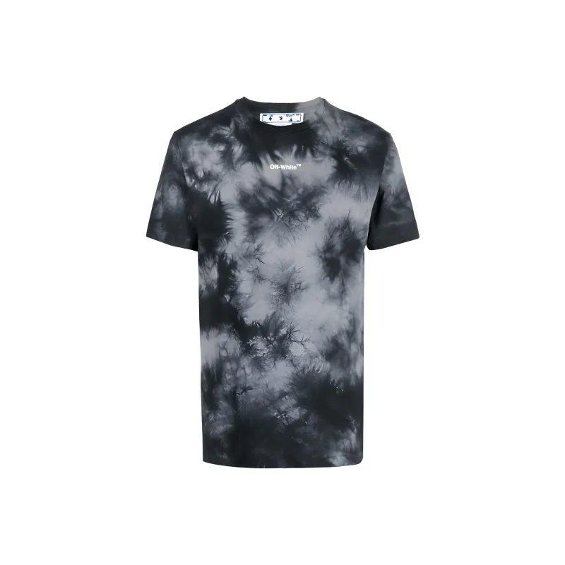 OFF WHITE Arrow Tie Dye Over Ska S/S Tee-0