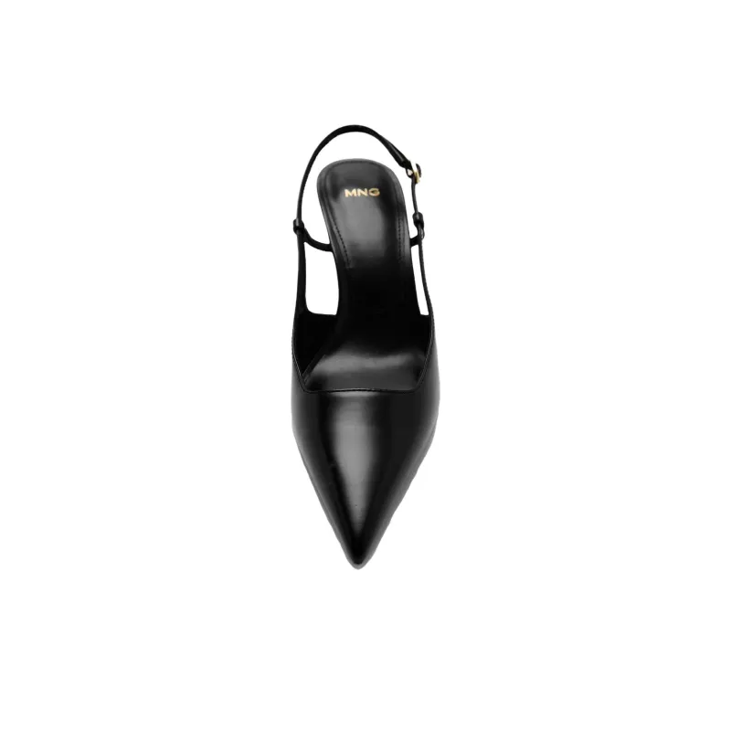 MANGO Slim Heel High Heels Women's Black-2