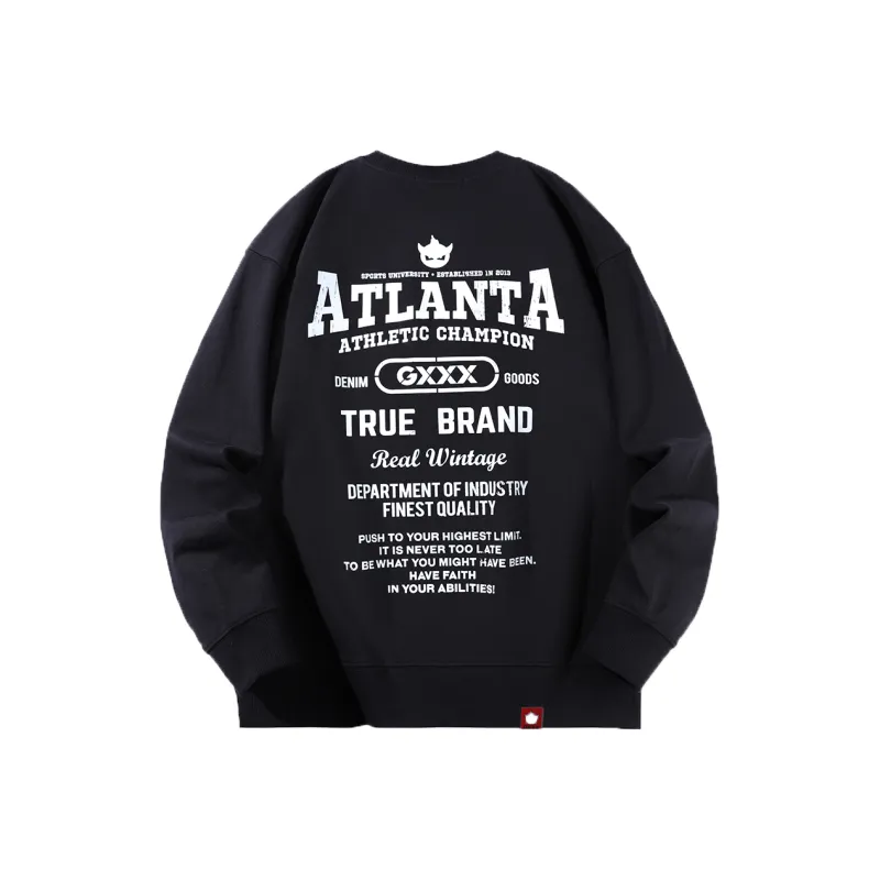 GXXX Crew Neck Pullover Sweatshirt Unisex-0