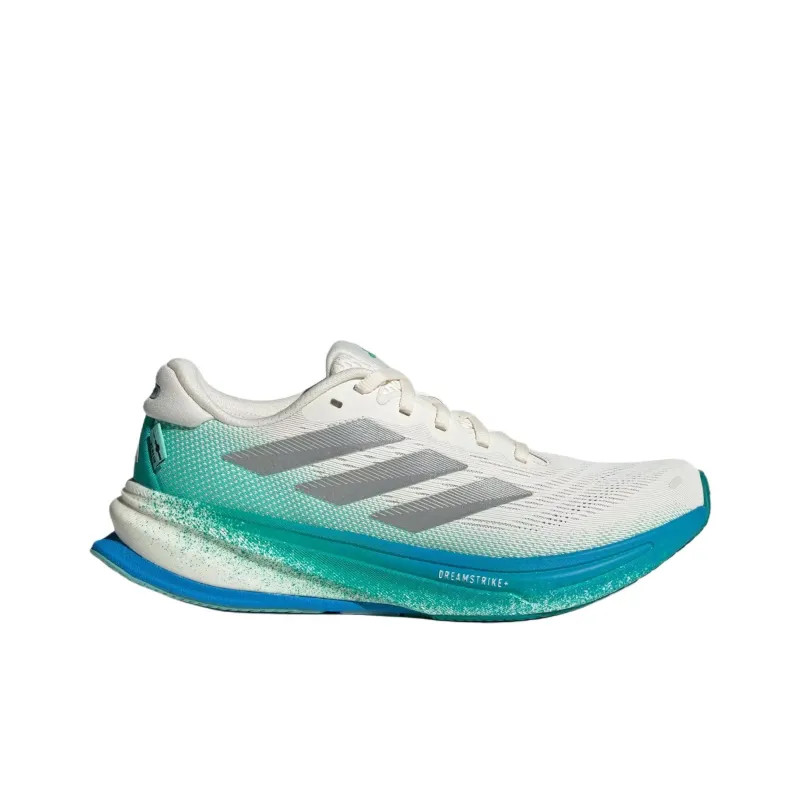 Adidas Supernova Rise 2 Anti Slip Wear Resistant Low Top Casual Running Shoes Women's White Green-1