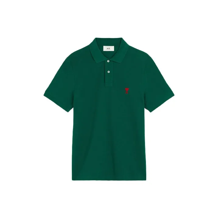 AMIPARIS Polo Shirts Men Dark Green-0