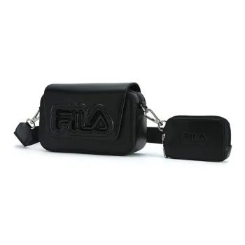 FILA Lifestyle Polyurethane Crossbody Bag Regular Women's Jet Black