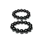 Obsidian Couple Beaded Bracelet
