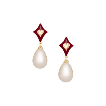 Oups! Museum Adventure Collection S925 Sterling Silver, Refined, Romantic Earrings Women's