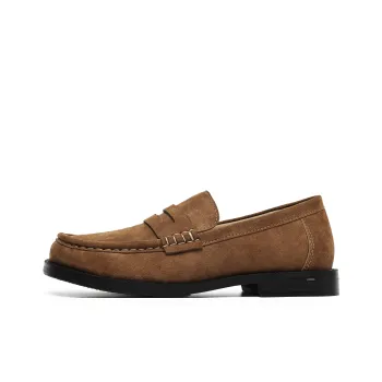 Hong Kong Meng Abrasion Resistant Breathable Low Top Casual Shoes Men's Brown
