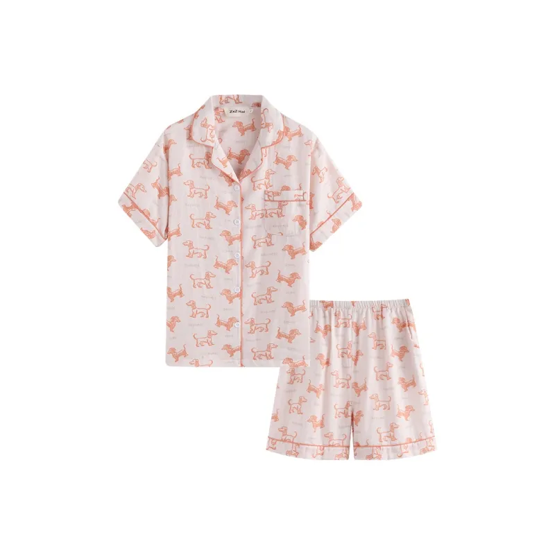 Wabi Town Pajama Set Women's Image Color-0